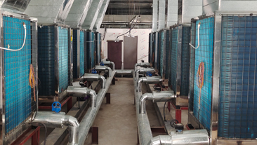 山西省运城市某中央厨房冷暖项目案例