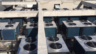 新疆可克达拉市四师电力调度中心冷暖项目案例