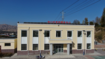 青海省尖扎县康杨镇寺门村集中供暖项目案例