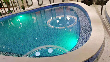 新疆省博尔塔拉温泉县温泉度假村泳池恒温项目案例