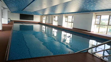 广东省清远市高端私家会所泳池恒温项目案例