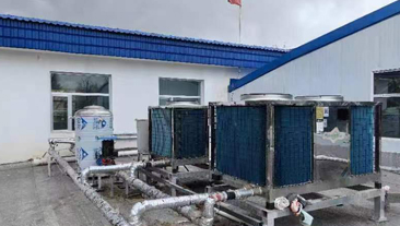 青海乌兰巡检大队1000平方供暖项目案例