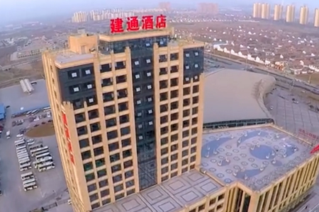 河南建通金圆酒店空气能热水供暖项目