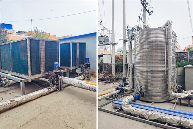 一套低温热泵冷暖系统轻松解决办公冷暖供应难题