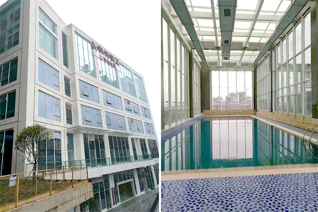 碧涞热泵在绿地控股恒温泳池项目中的应用