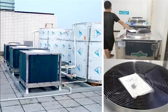 四川省雅安市天全县第一初级中学:以碧涞循环式空气能热泵热水机提升校园生活质量