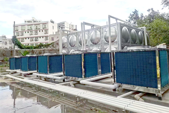 碧涞空气能热泵热水机：为海南省技师学院打造绿色、舒适的热水体验