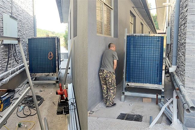 碧涞节能热泵设备助力沁县文化馆实现冷暖需求